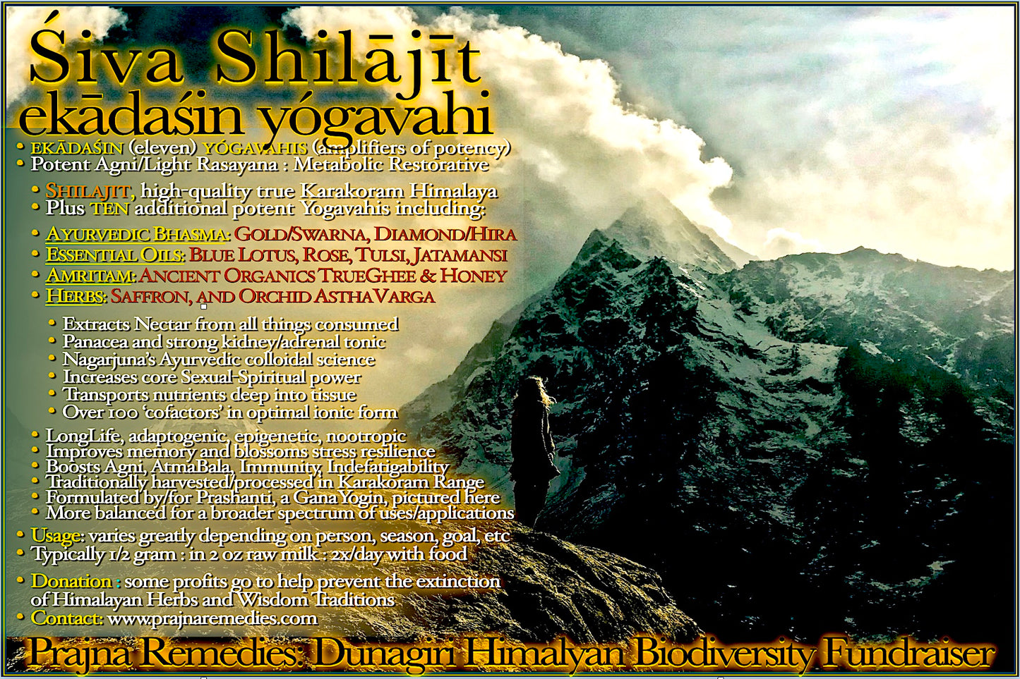 a YogaVahi Shilajit 1.1 pounds = 500 gm
